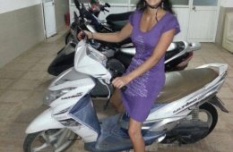 Lady-On-Motorbike