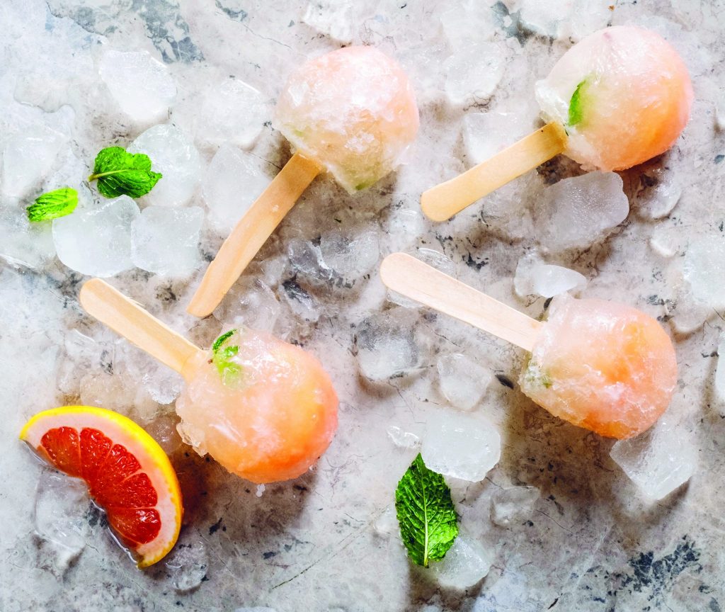 Gin & Tonic and MintGrapefruit Popsicles More Than Food Magazine